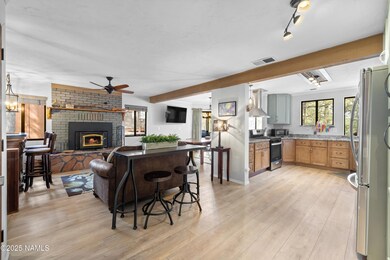 Main house- Family room & kitchen