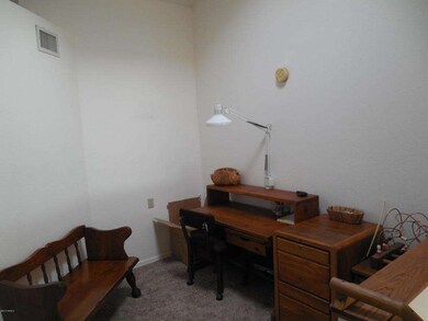 upstairs office area