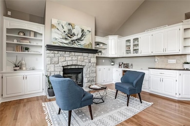 Cozy by the fire in the hearth room