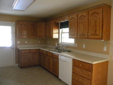 Lots of room family time in kitchen