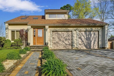 Lighted walkway and driveway