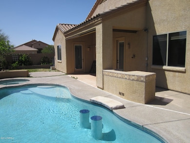 Great patio area