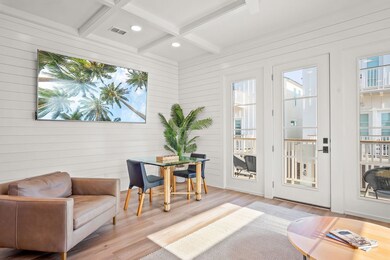 The Living Room also offers room for a game table