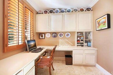 Convenient office/hobby area right off of the kitc