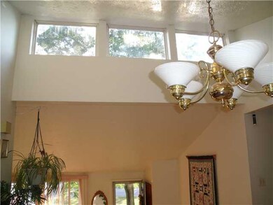 Living Room. Decorative windows.