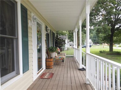 Full Country Front Porch