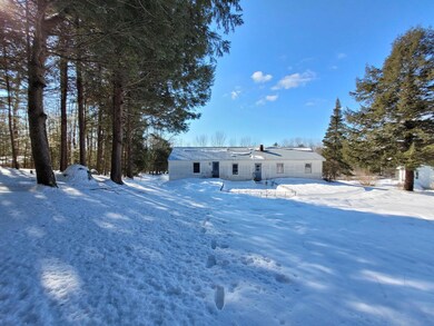 Rear of house