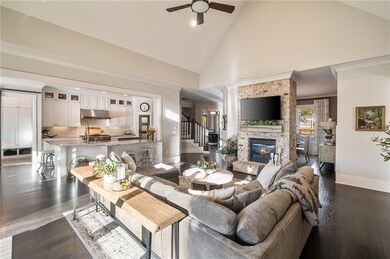 Main home living room/kitchen