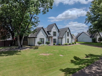 View of french country style house