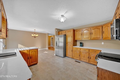 Open concept kitchen dining