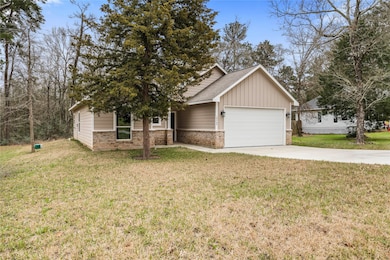 Charming single-story home with a two-car garage,