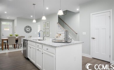 Dedicated dining space to your left makes it easy 