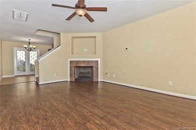 Living room to dining and kitchen