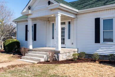 Two of the three original fireplaces are still available, there is also an existing well on site. The well house is next to the home, a new pump would need to be installed to make use of it.