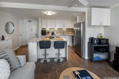 Living Area to Kitchen