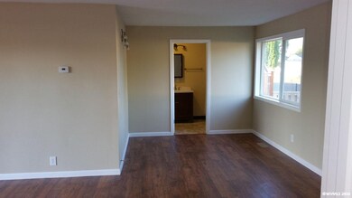 Front room and guest bath entry