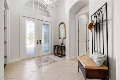 Spacious and bright entry with double doors