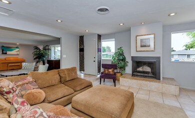 Family Room and Fireplace