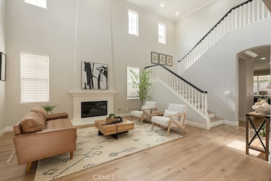 Living Room with Frireplace