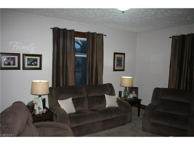 Spacious family room.