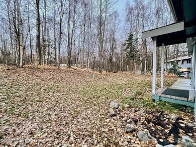 Back yard fall