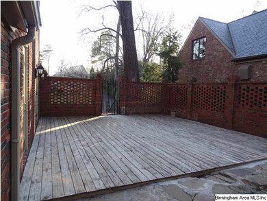Easy access from the kitchen and dining room to th