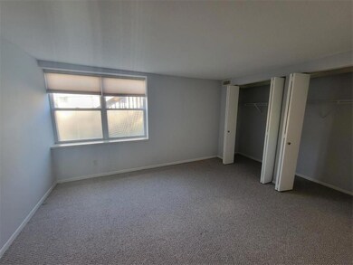 Big bedroom with two large closets.