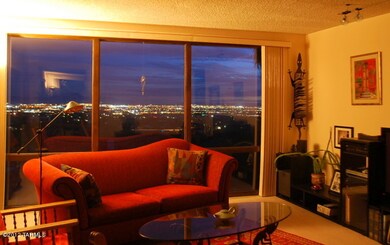 twilight views of the city