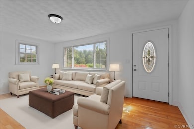 Virtually Staged Living Room