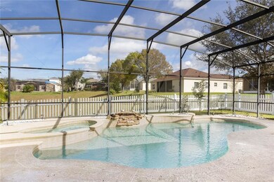 A pool enclosure makes this home feel more spaciou