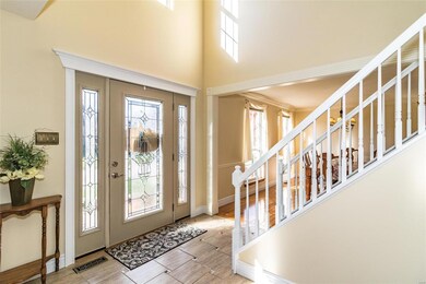 Spacious entry way