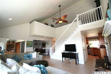 Large windows drench the room in light