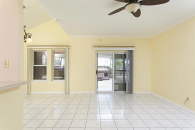 Living Area looking to coverd decking