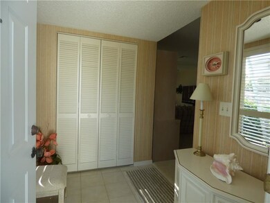 Entry Way with hall closet 