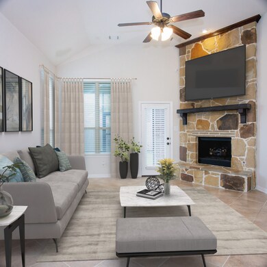 Virtual Staged Living Room