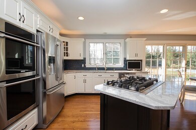 Open kitchen with natural light