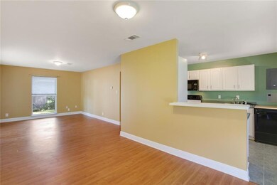 This photo shows how the Living Room, Dining Area