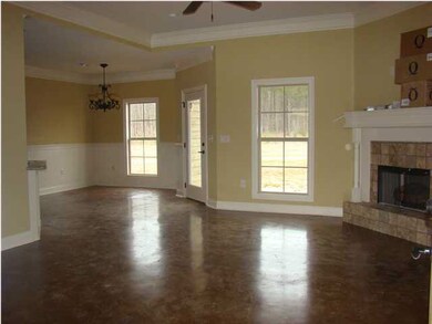 Open floor plan