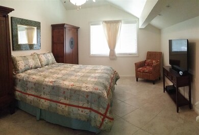 Upstairs King Bedroom - very spacious with storage