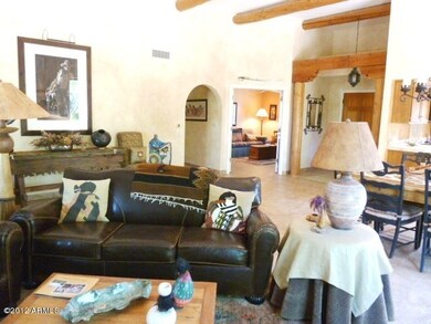 Living room and front entrance