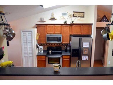 Kitchen. Nice cabinetry with stainless steel appli