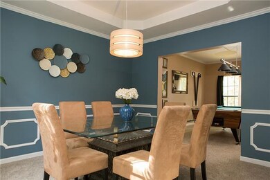 Beautiful formal dining room - large enough to hos