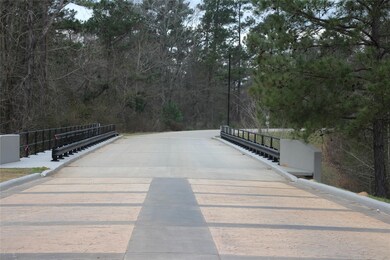 Bridge located just within the entry gates