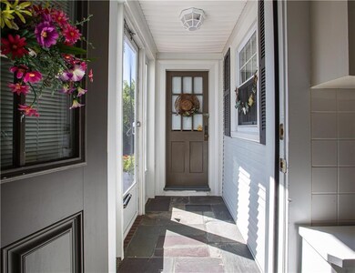 Entrance between House and Garage