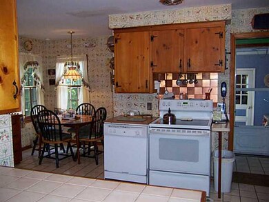 Kitchen. Looking from the family room towards the 