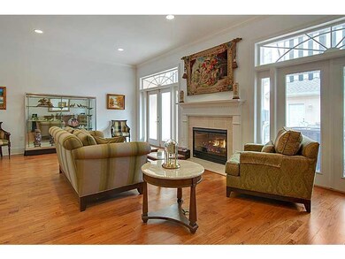 Photo. Den w/ gas fireplace