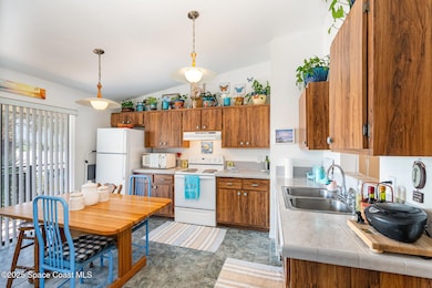 Kitchen Leading Out to Balcony