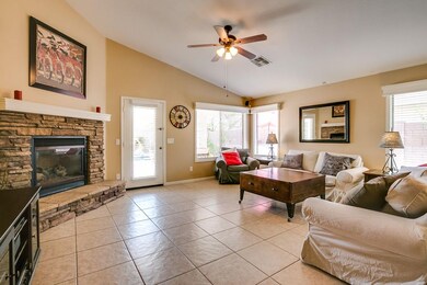Spacious family room