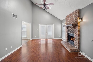 Large Living Room with Fireplace