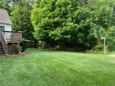 Beautiful parklike backyard with plenty of privacy